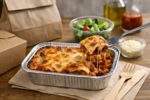 Lasagne da asporto fatte bene, senza scorciatoie