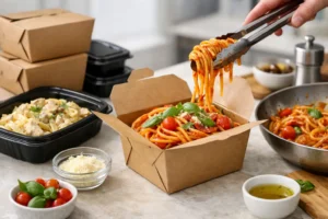 Come impiattare pasta da asporto senza sbagliare