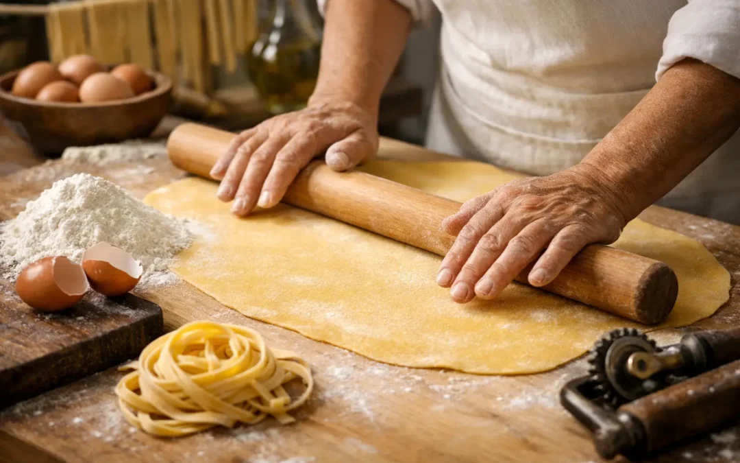 Sfoglia bolognese fatta a mano, senza scorciatoie