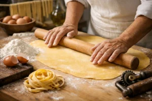 Sfoglia bolognese fatta a mano, senza scorciatoie