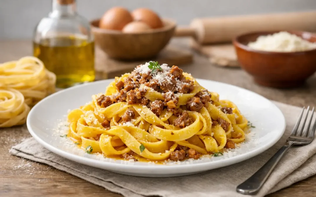 Tagliatelle alla romagnola, senza confusione