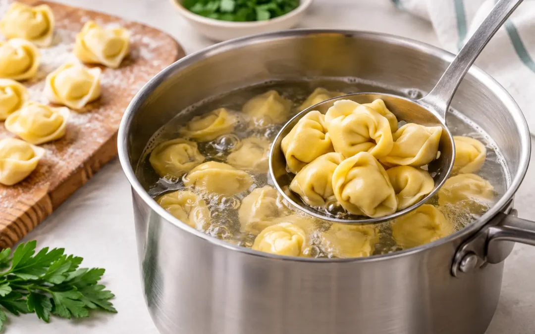 Come cuocere tortellini freschi senza romperli