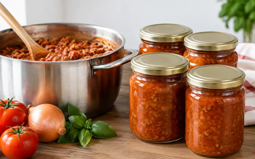 Invasare ragù: come conservarlo senza rischi