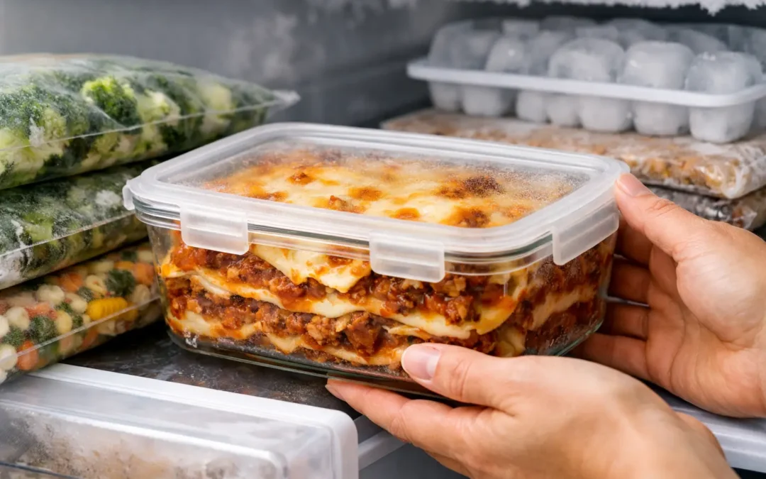 Le lasagne si possono congelare? Sì, così
